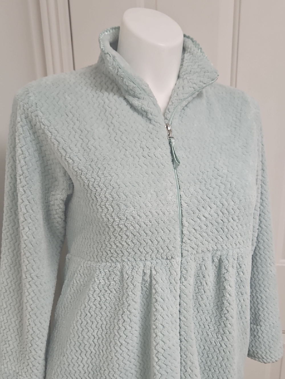 Stan Herman Full Zipper Fleece Robe